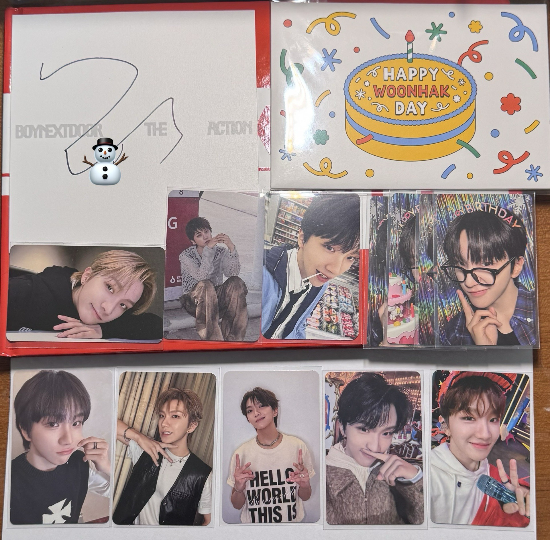 Woonhak金雲鶴 美通親簽/熱貴盤