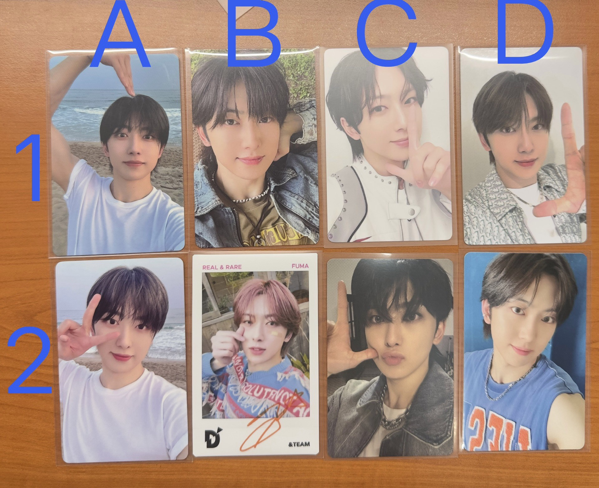 andTEAM &TEAM Fuma 小卡