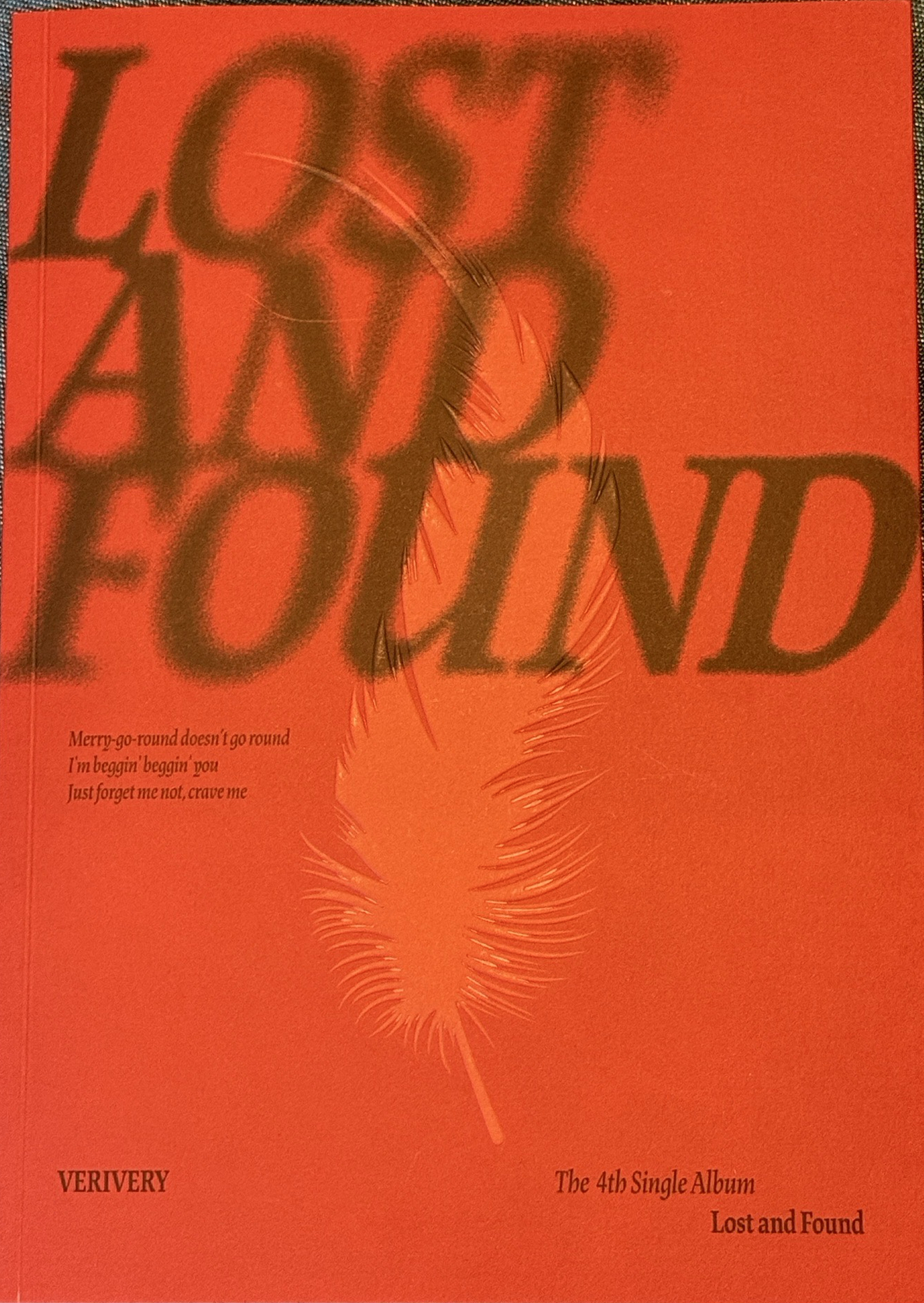 4th SINGLE ALBUM [Lost and Found] 2025.