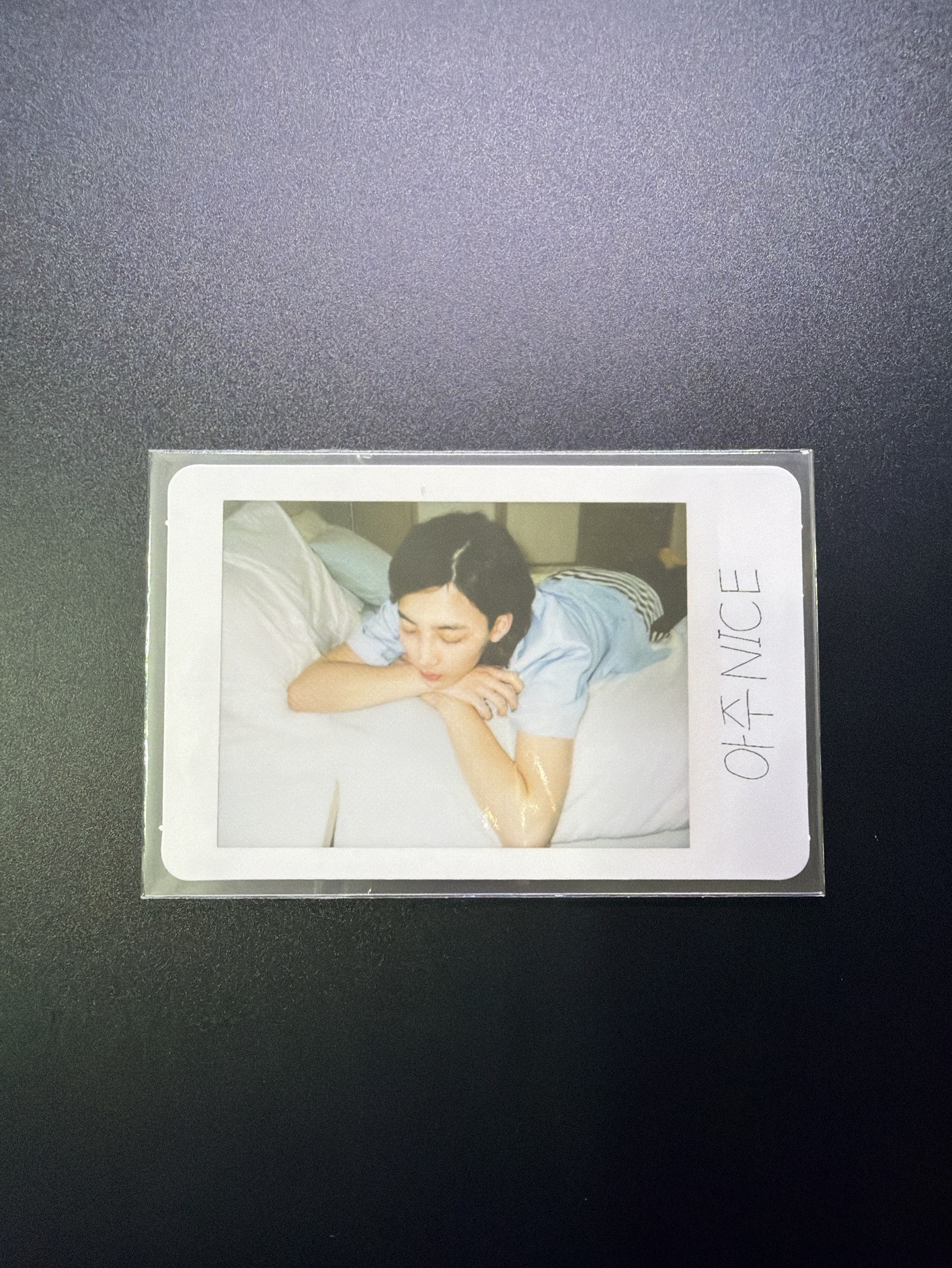 正一後續 趴床 拍立得 漢