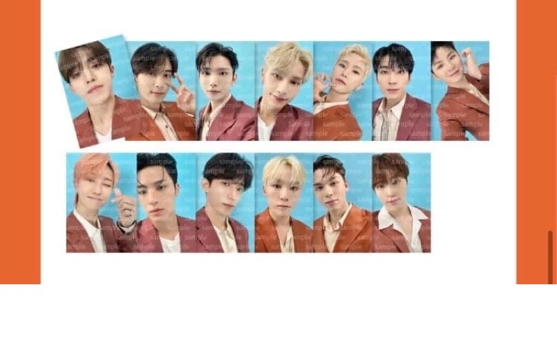 SEVENTEEN BE THE SUN 帽T貼紙