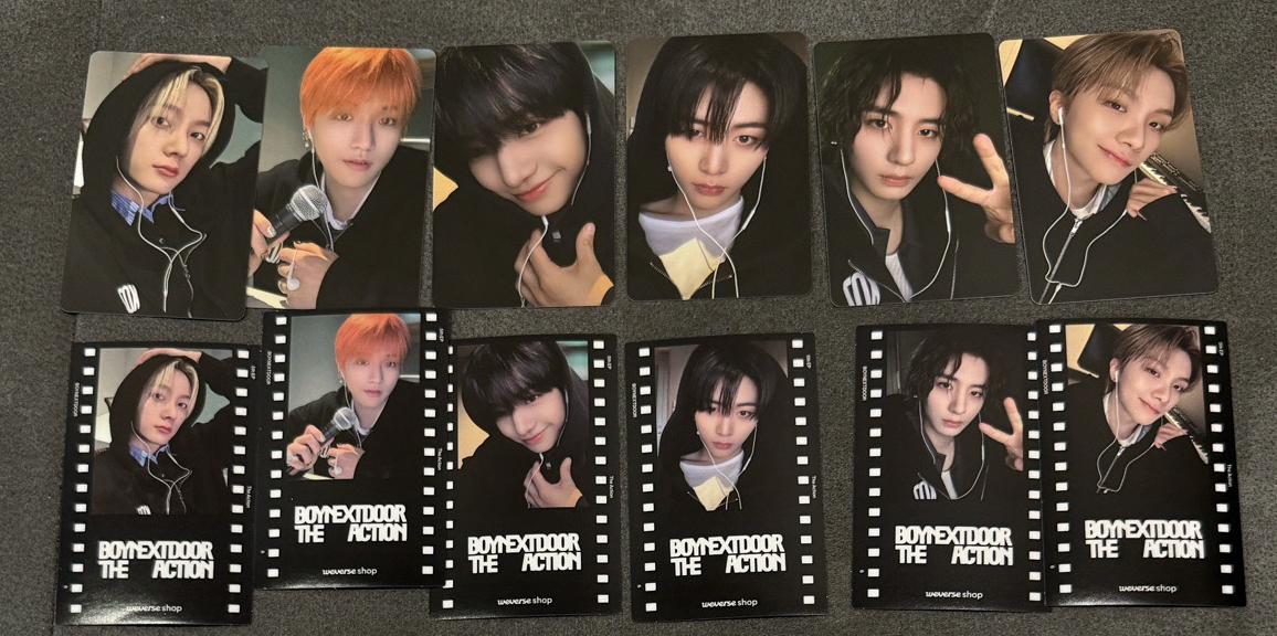 The Action wvs 預售 特典卡 單封版