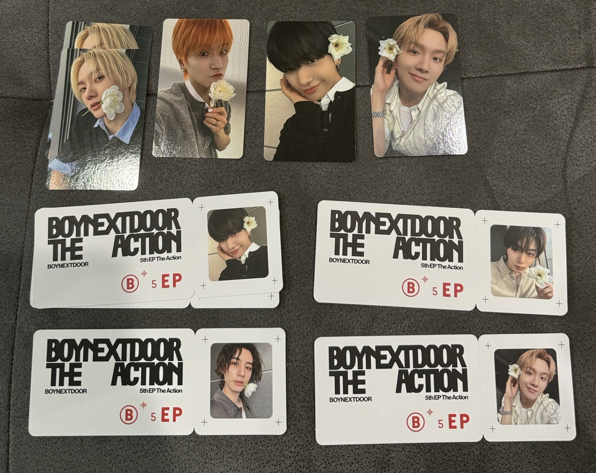 The Action wvs 特典卡 