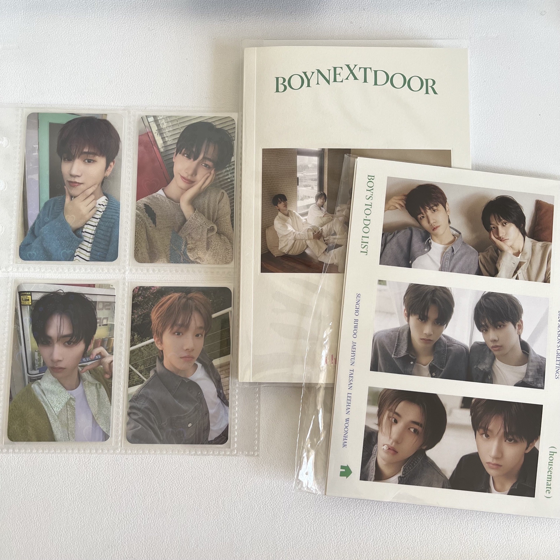 BOYNEXTDOOR 2024年曆小卡