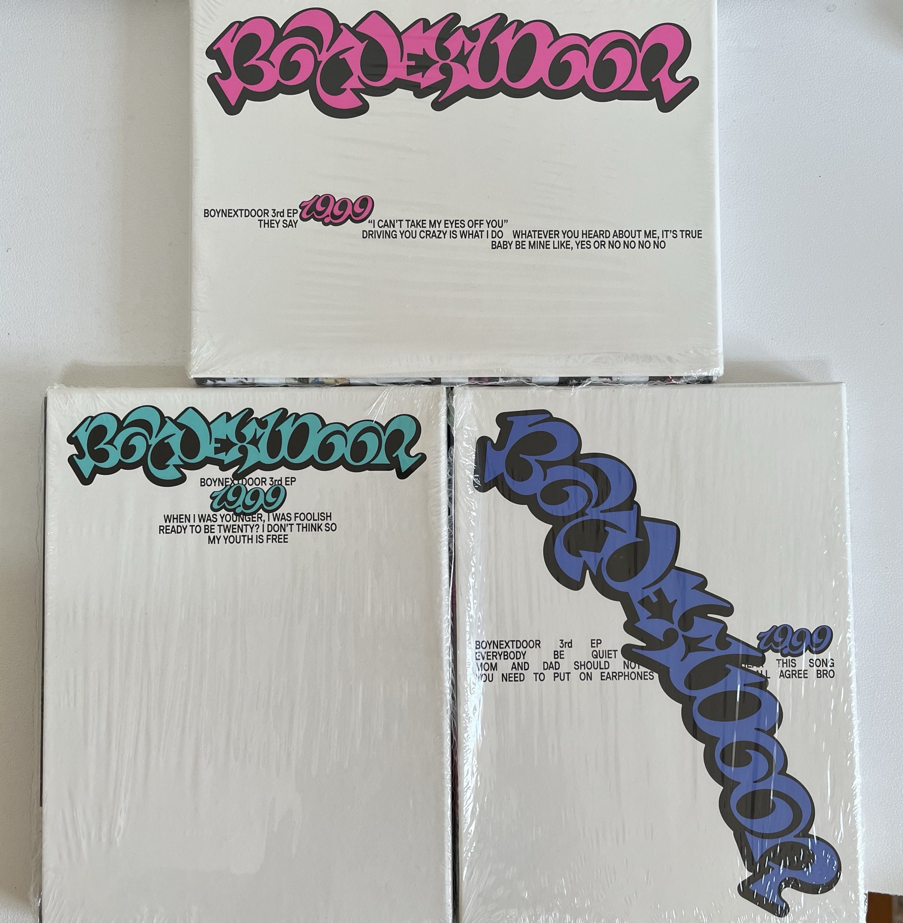 BOYNEXTDOOR 19.99空專一套