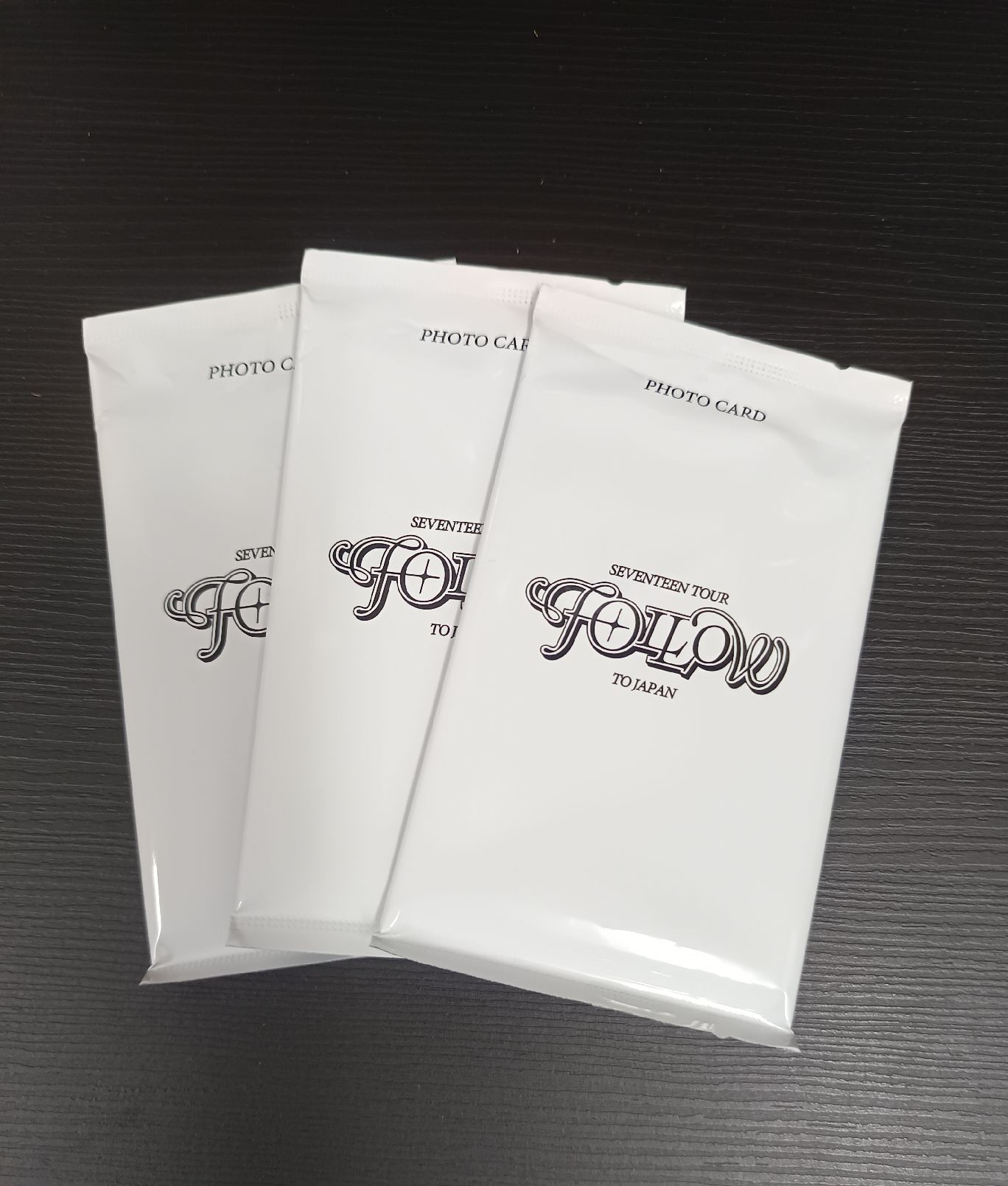 seventeen 未拆卡包 follow japan