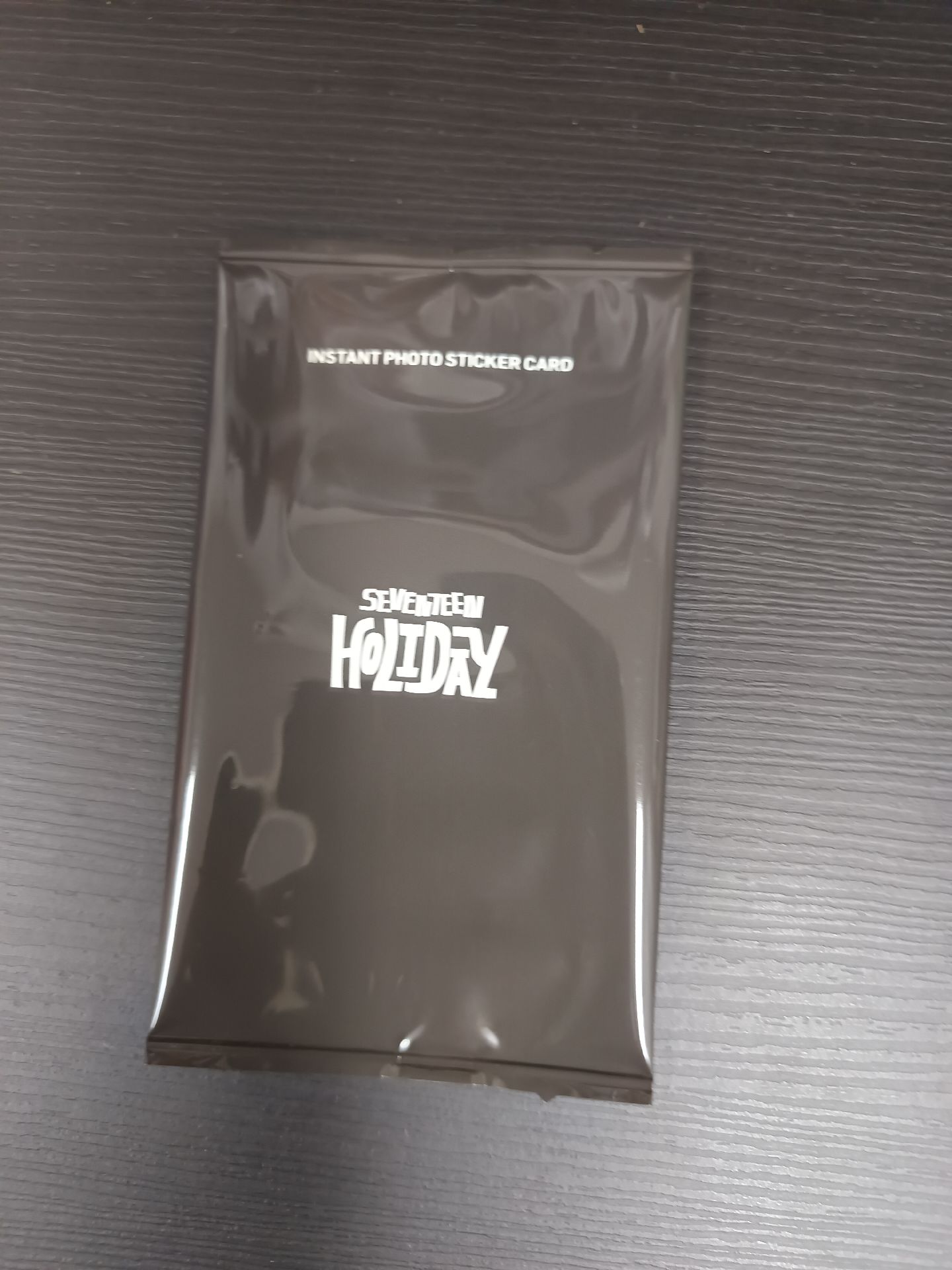 seventeen 拍立得 holiday 未拆卡包