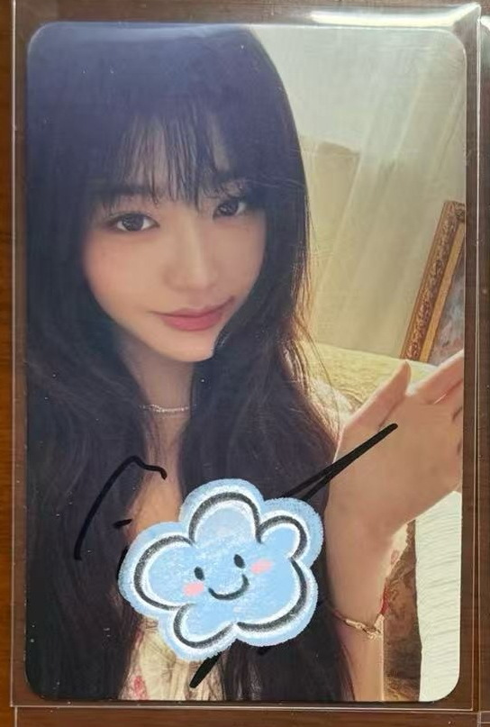 IVE SECRET mk 1.0 簽售卡 員簽卡