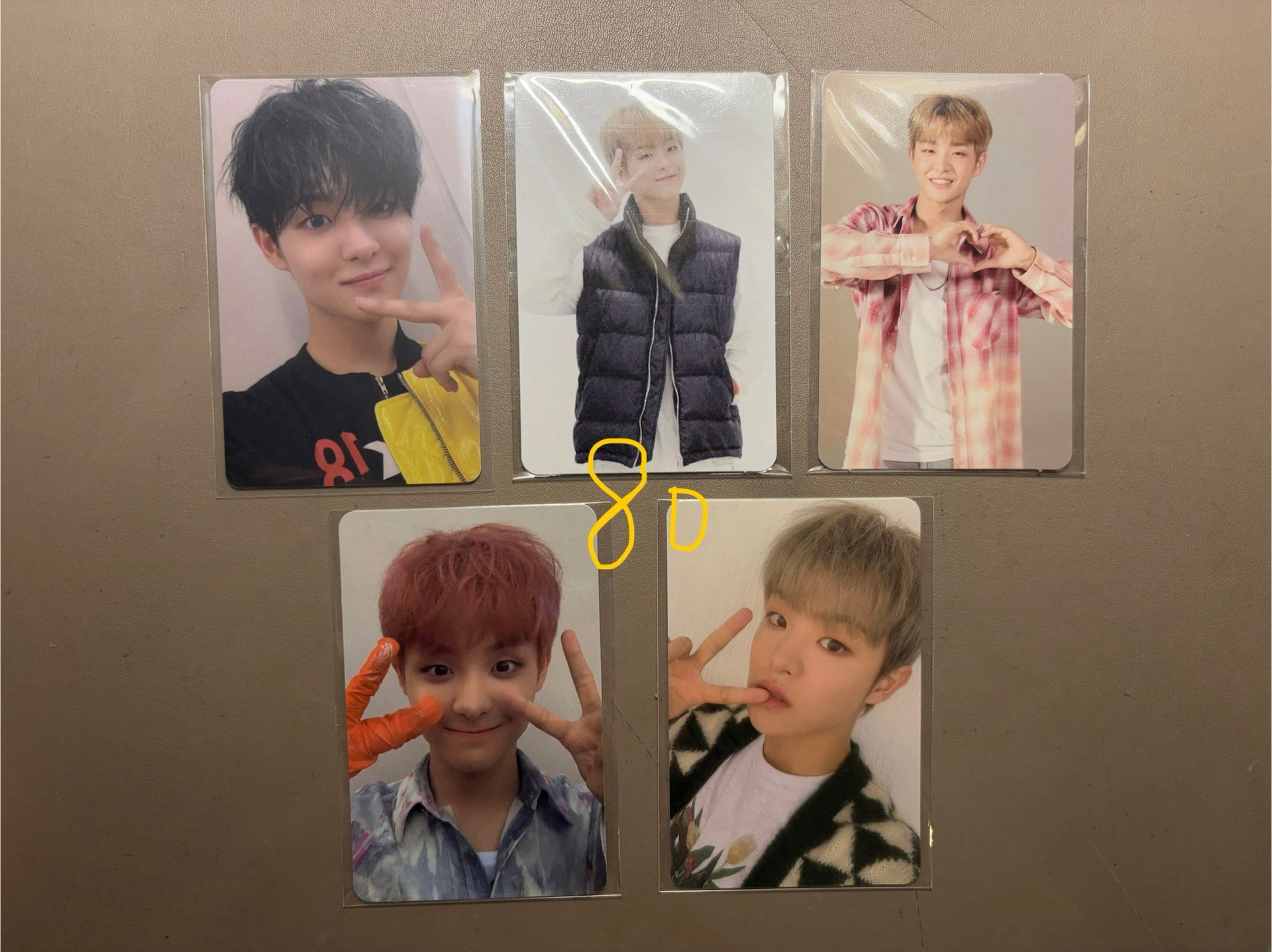 treasure 小卡 專卡 特典卡 明信片