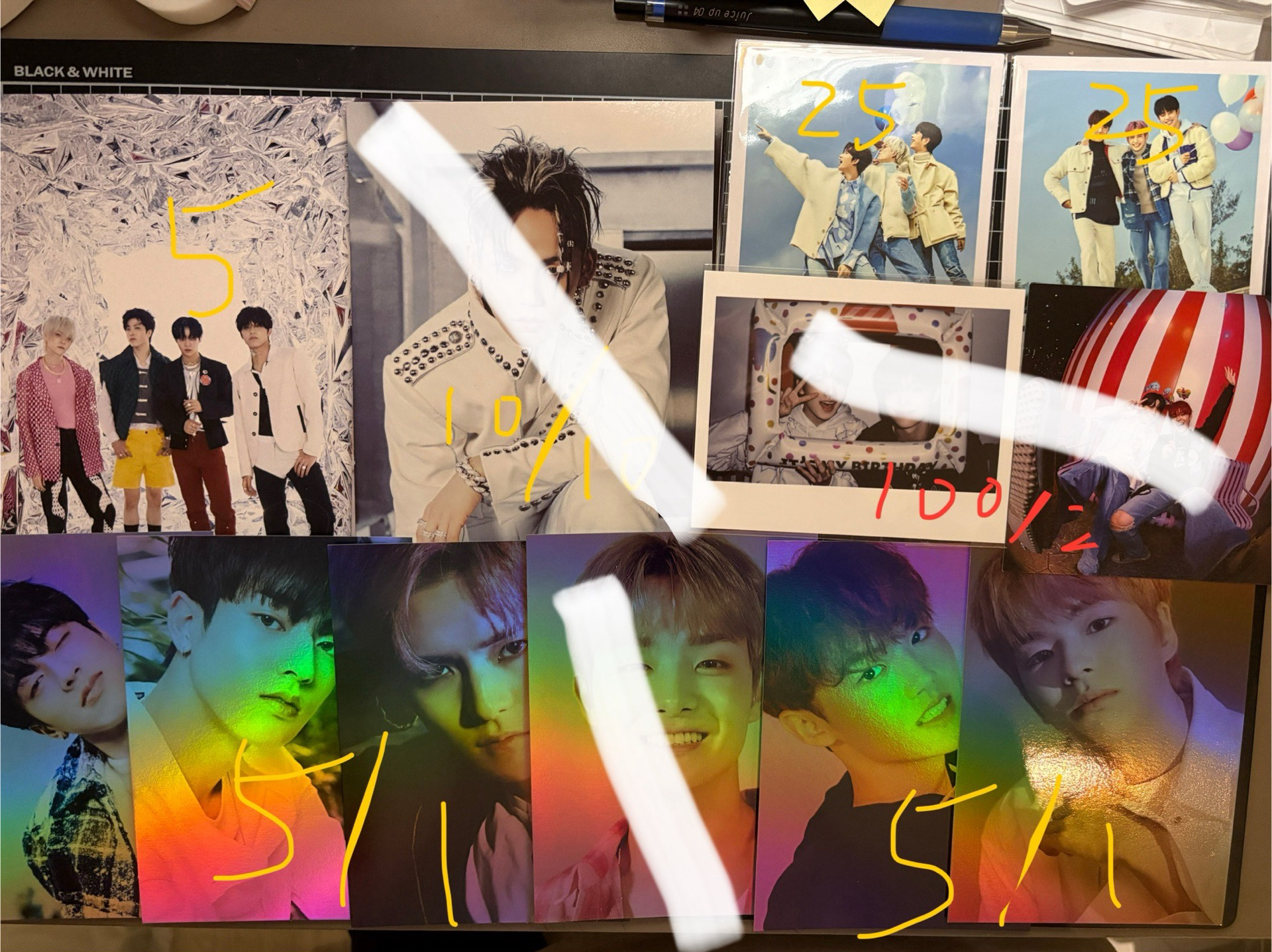 treasure 小卡 專卡 特典卡 明信片