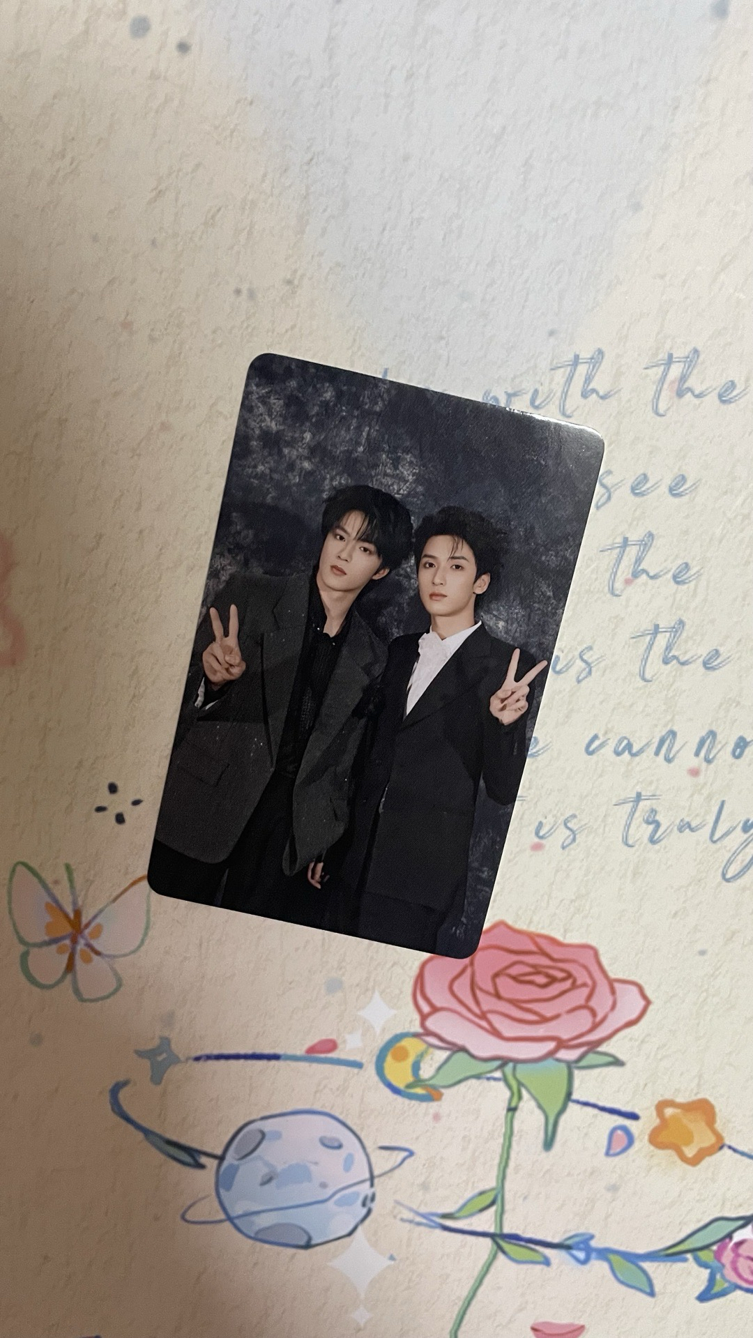 劉耀文嚴浩翔三專雙人R卡