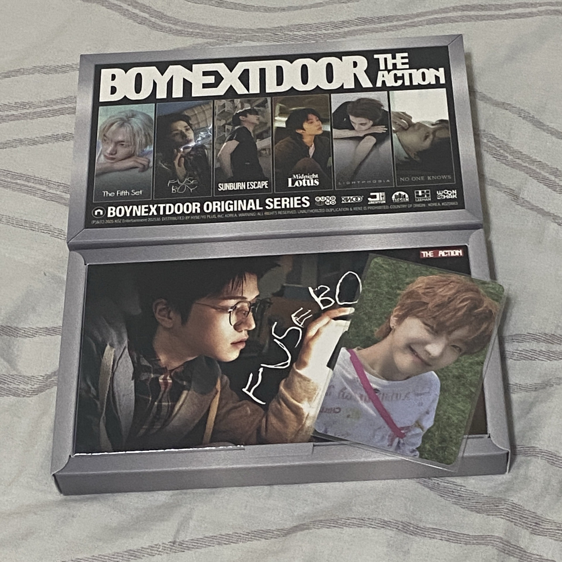 The Action 單封2+6小卡