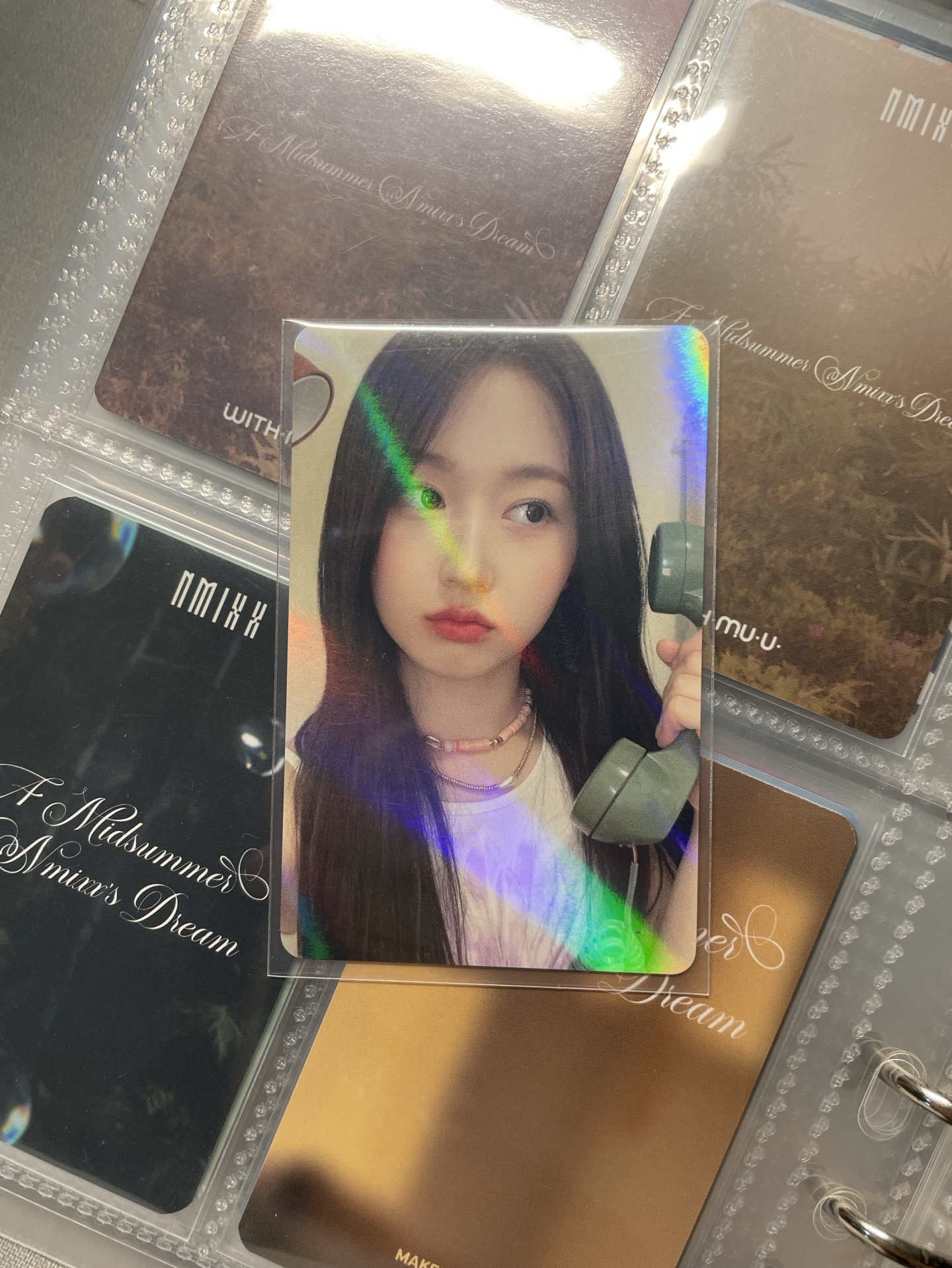 💙仲夏夜ms預售閃卡