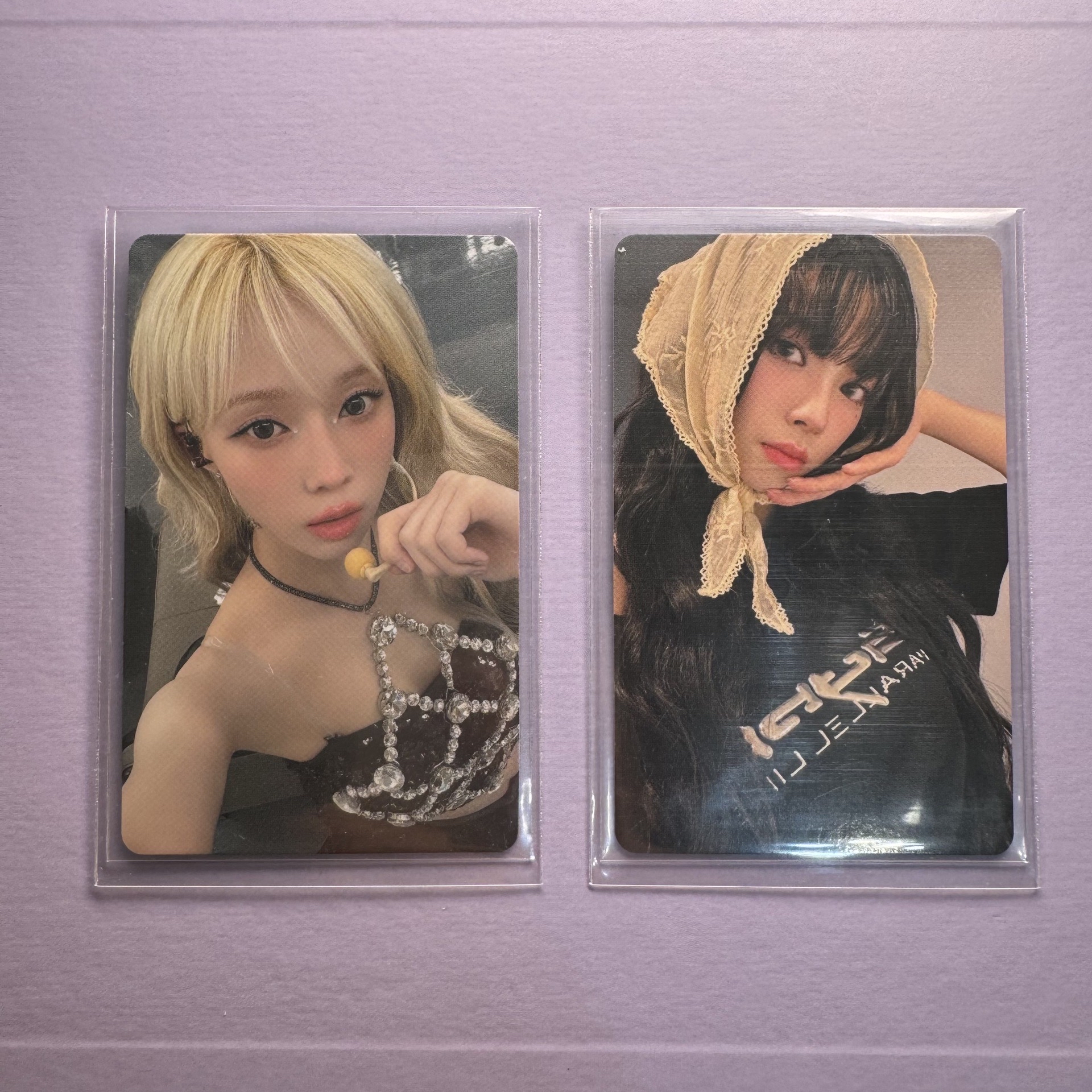 aespa 東蛋滿額 冬柚 2張一組