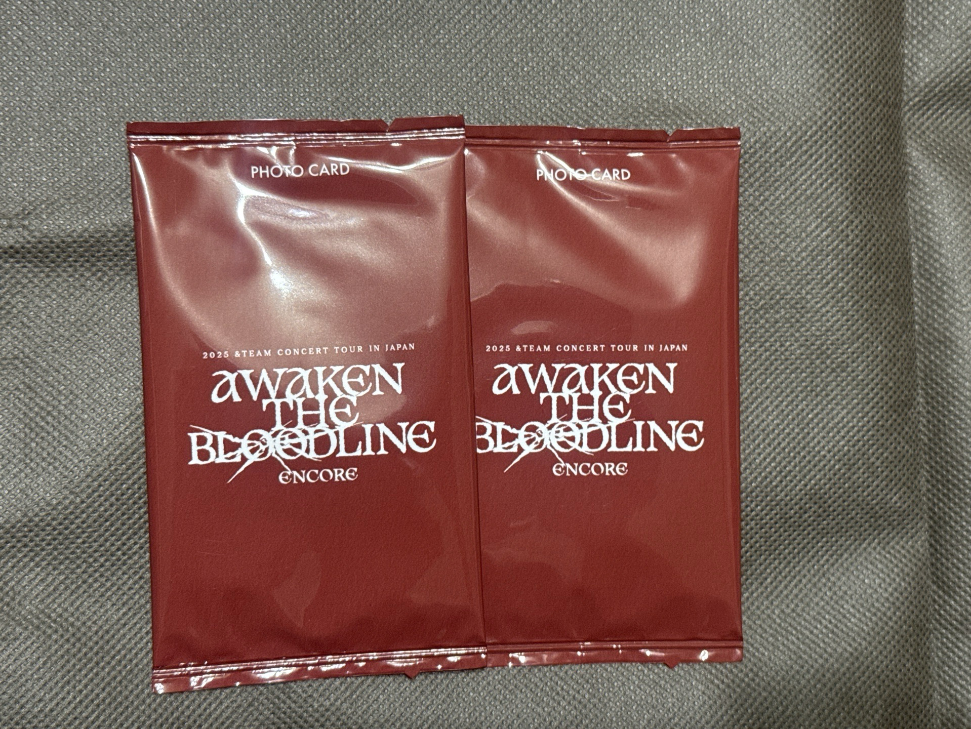 ATB 未拆卡包  Live photo 安口場週邊