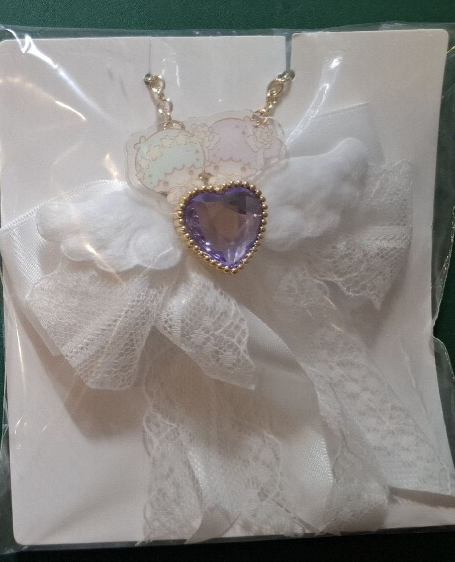 純白天使蝴蝶結 雙子星