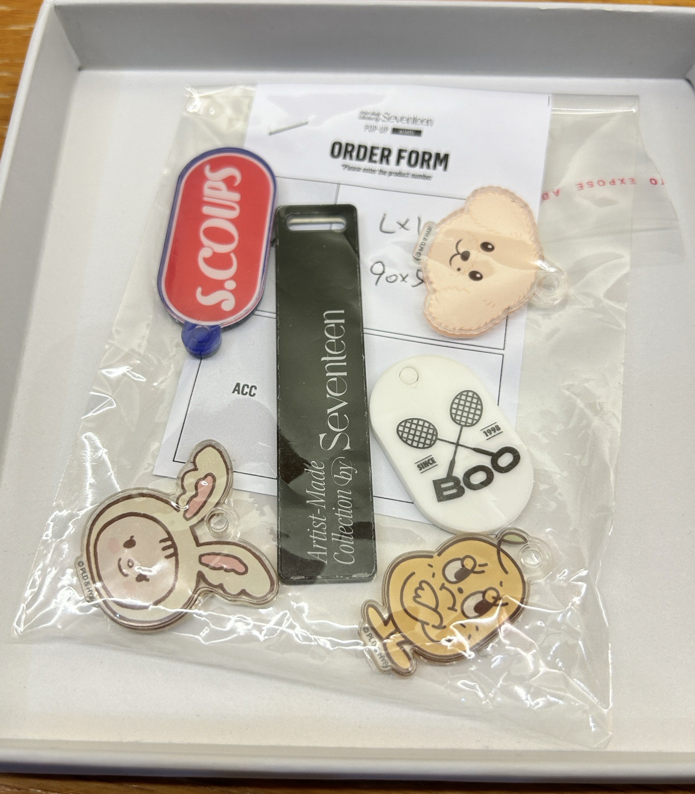 快閃店 成員自製 鑰匙圈吊飾