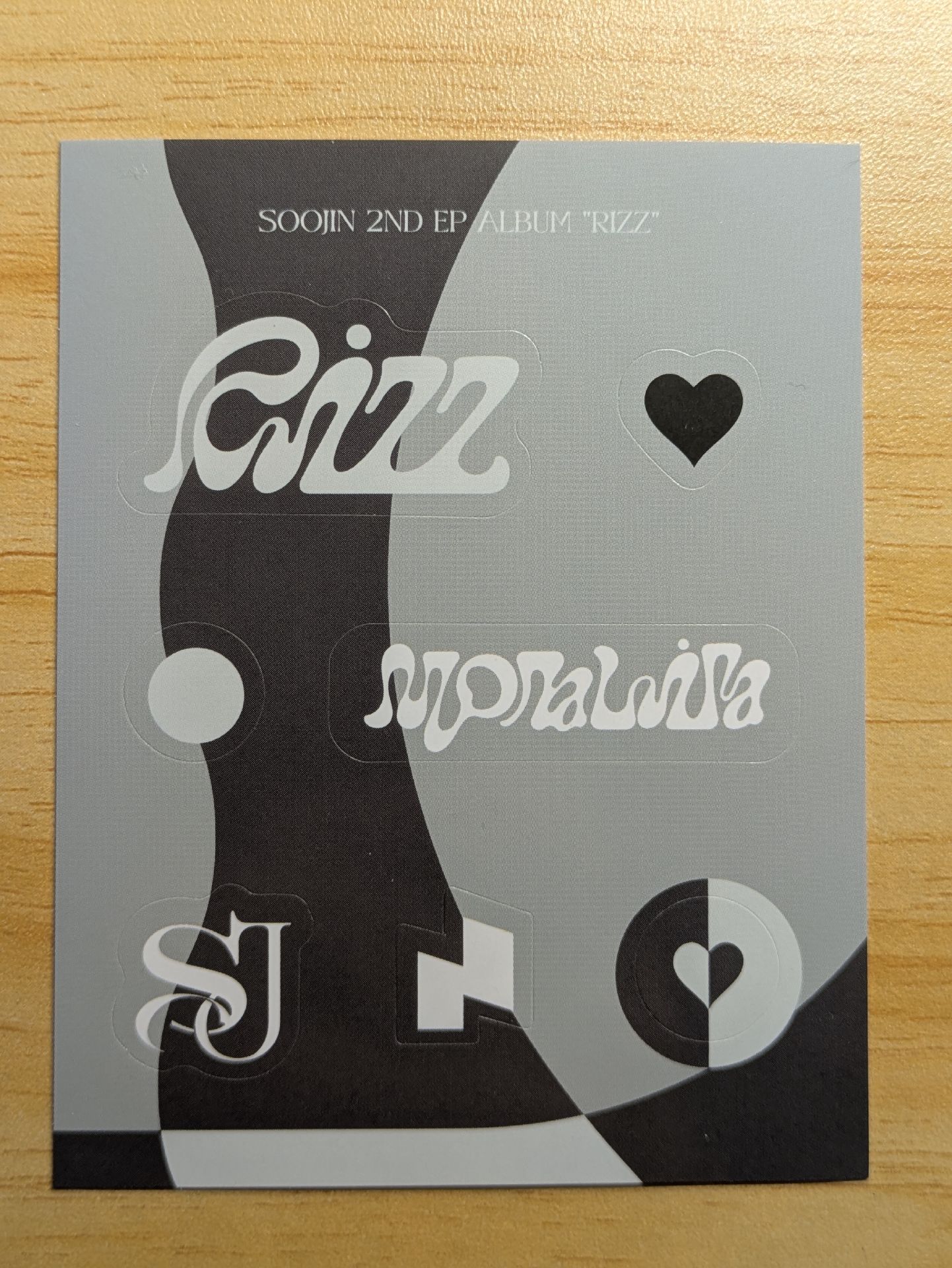 Rizz Poca版貼紙 A