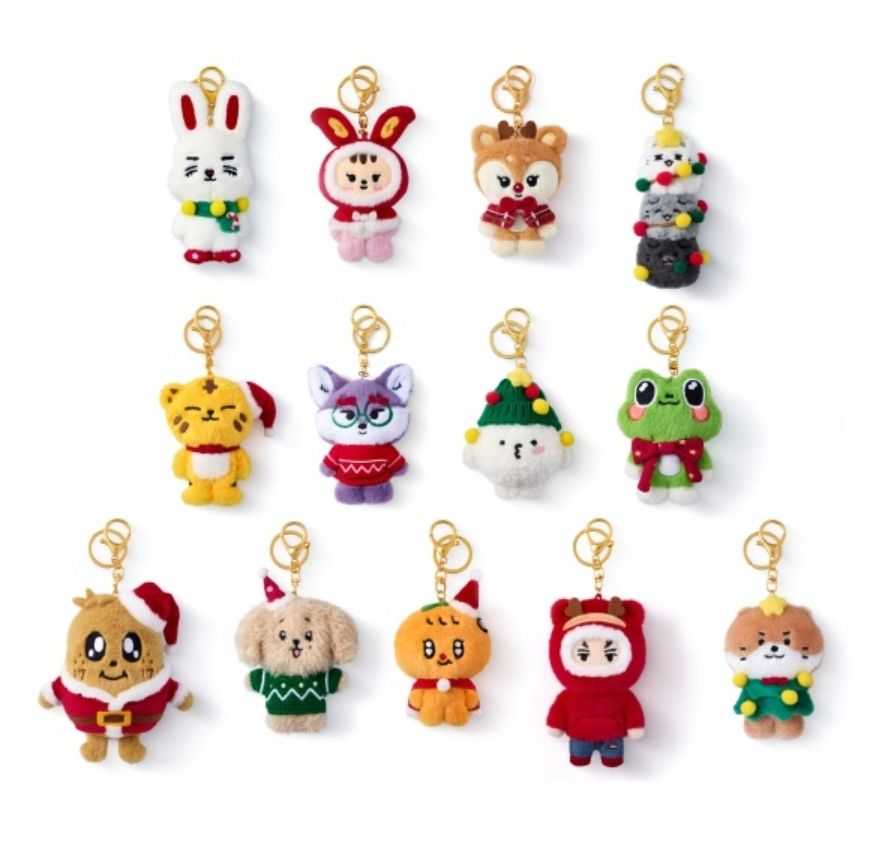 聖誕MINITEEN 鑰匙圈吊飾 