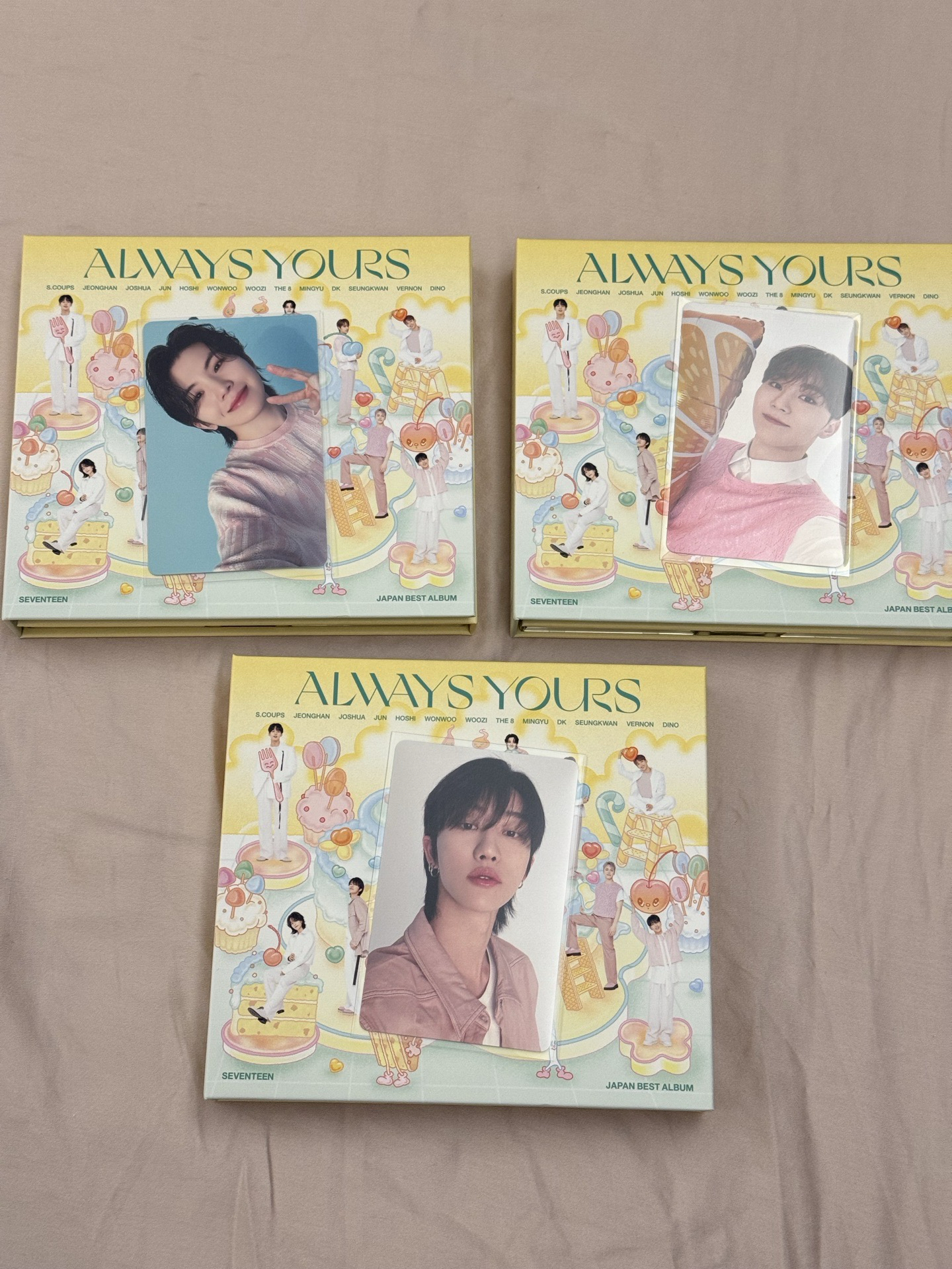 🩵Seventeen 日專 always yours C盤 全專 初回限定盤C 八 寛