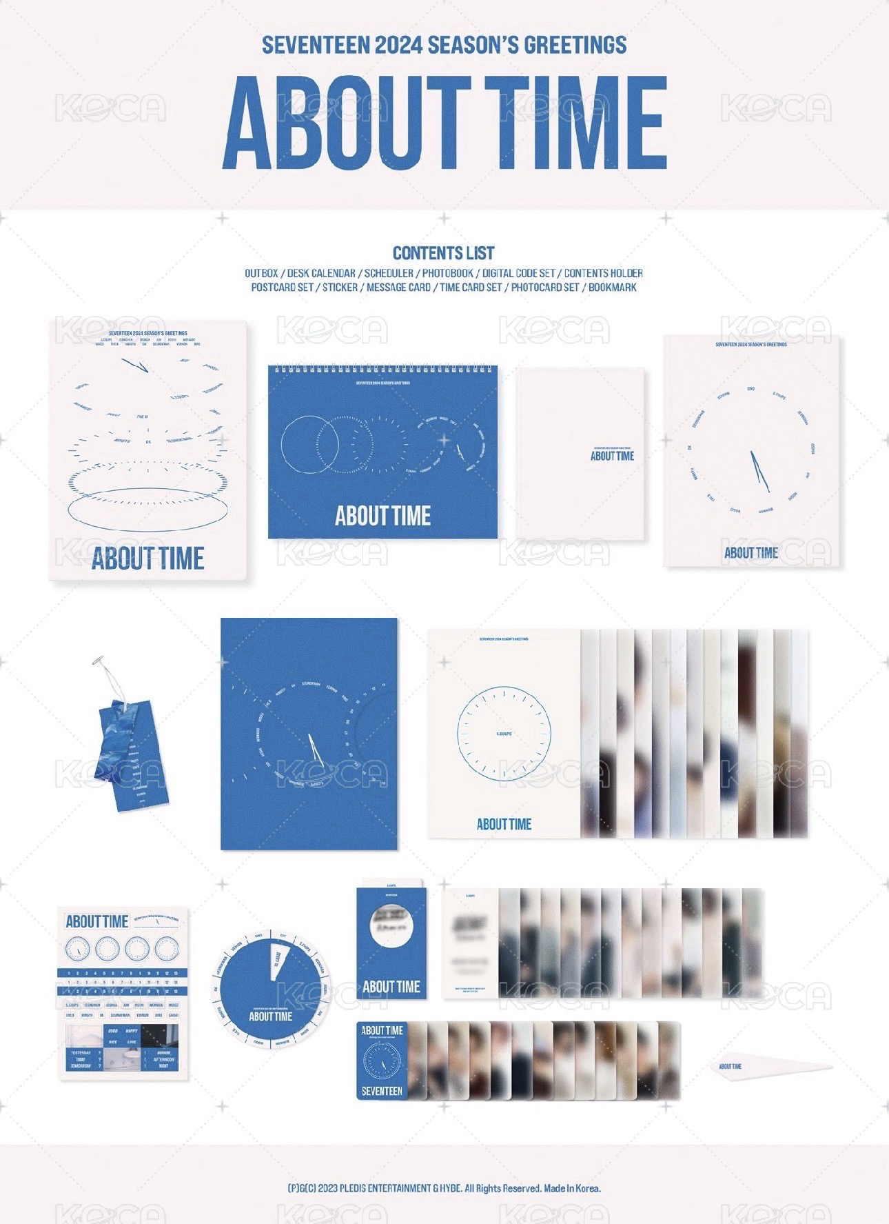 24’年曆固配/小卡時間卡海報