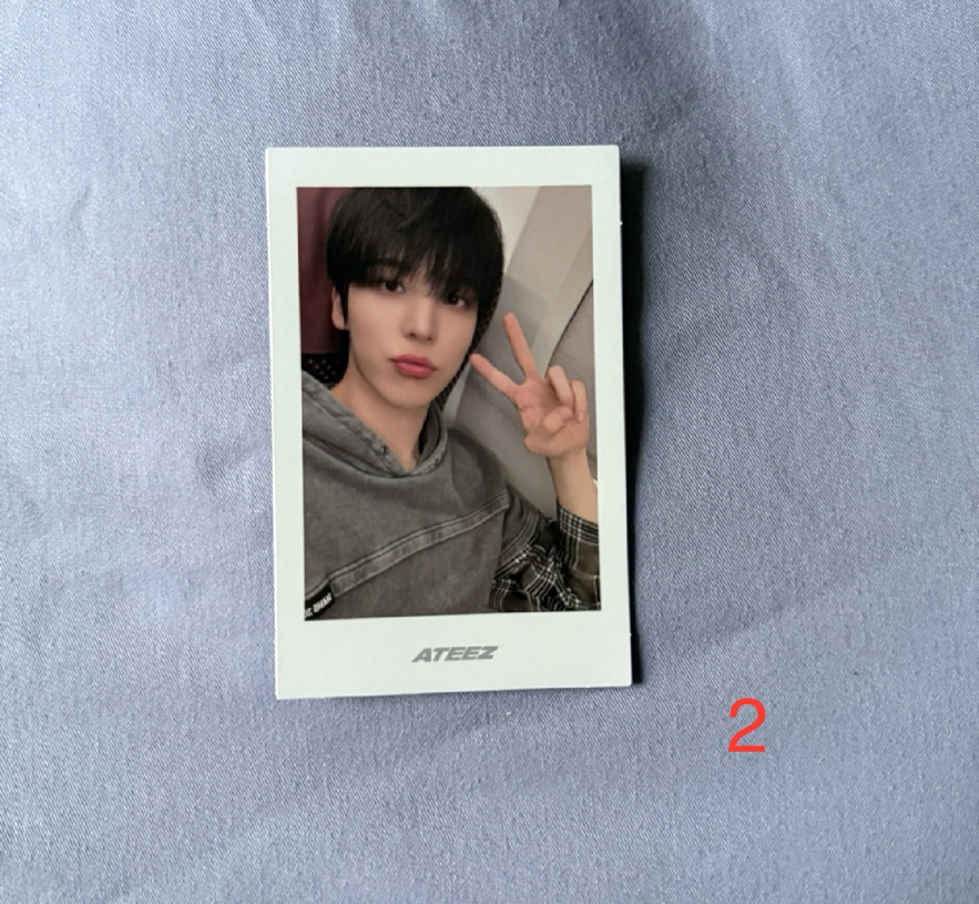 ateez 電子專卡4張合售
