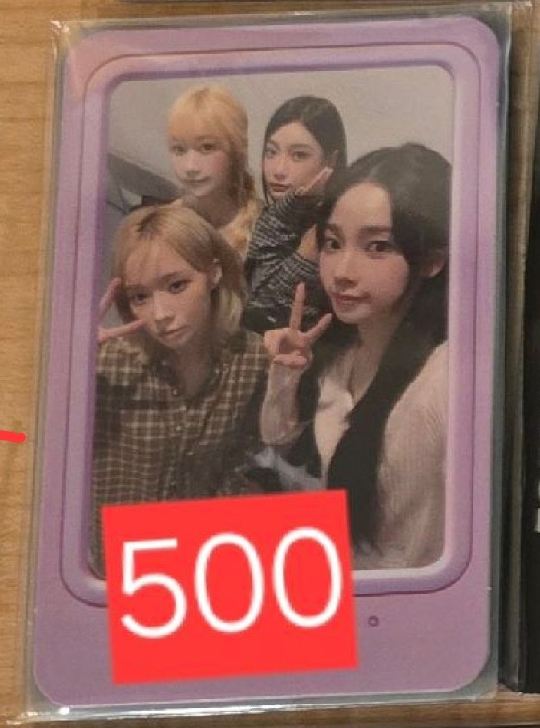 aespa fc團卡 日本會員