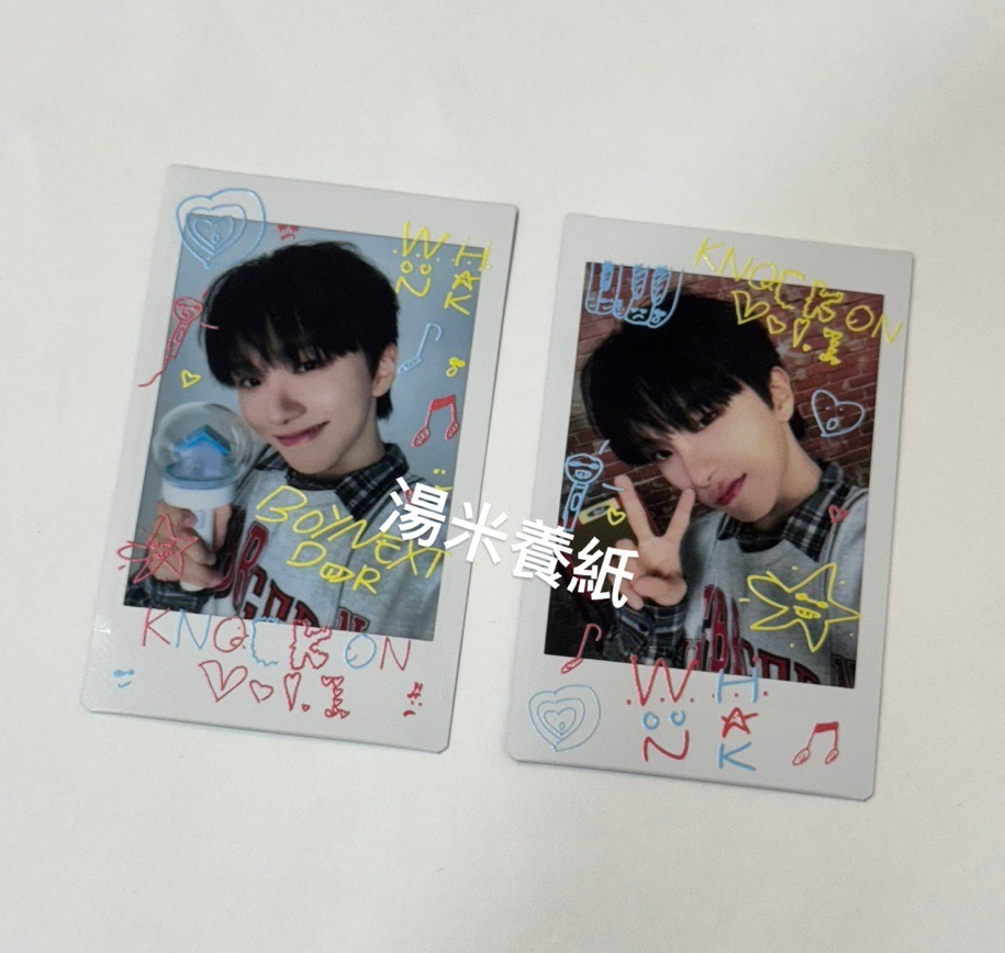 金雲鶴 knock on日巡塗鴉拍立得