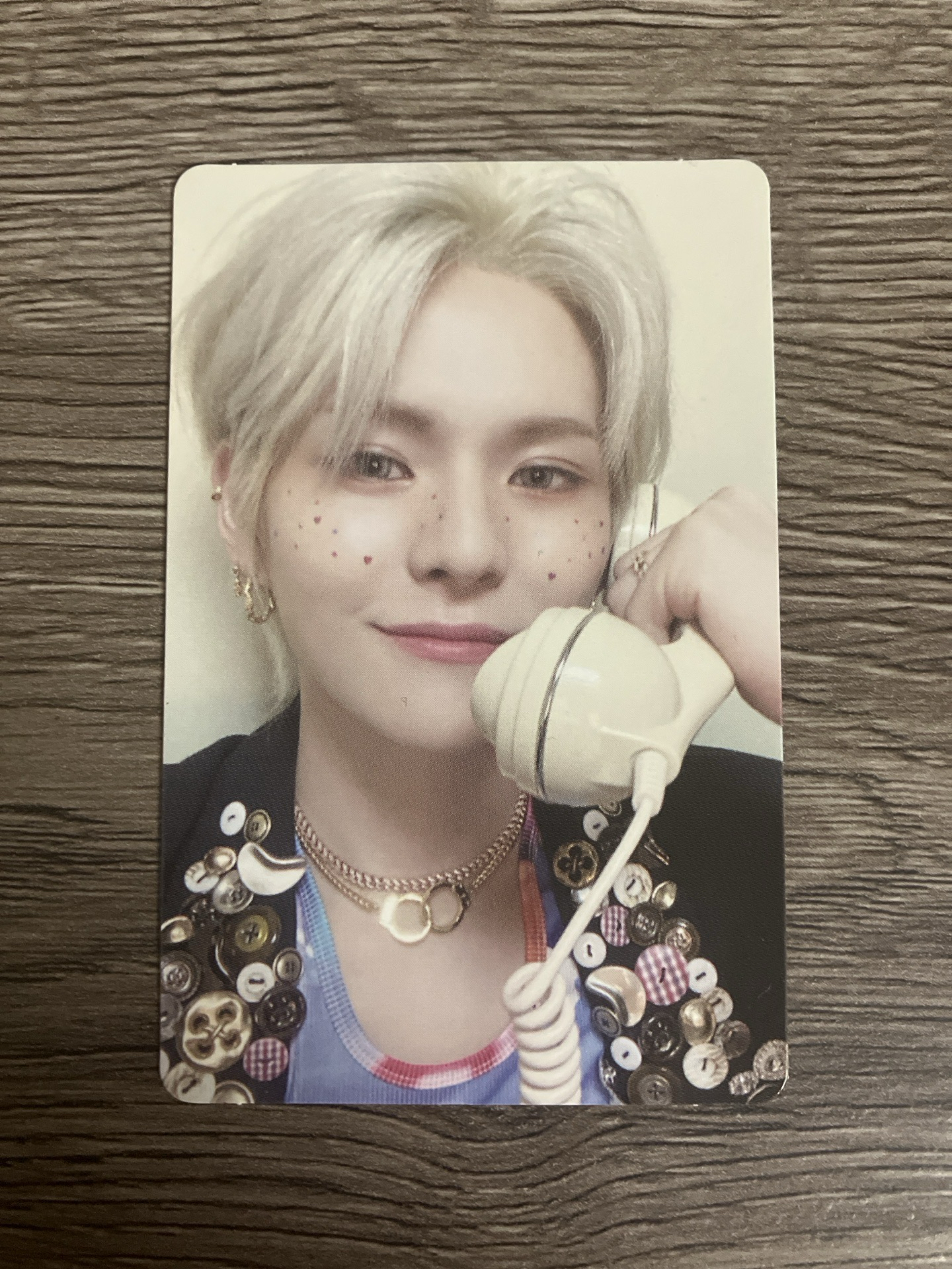 TREASURE Yoshi 金本芳典 THE SECOND STEP:CHAPTER TWO 專輯卡 深藍 Ver.