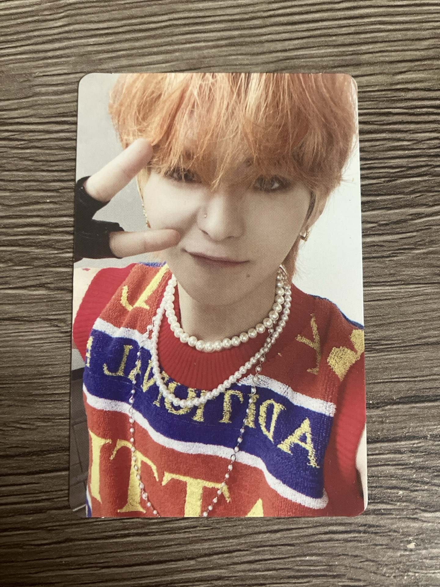 TREASURE Yoshi 金本芳典 THE SECOND STEP:CHAPTER TWO 專輯卡 深藍 Ver.