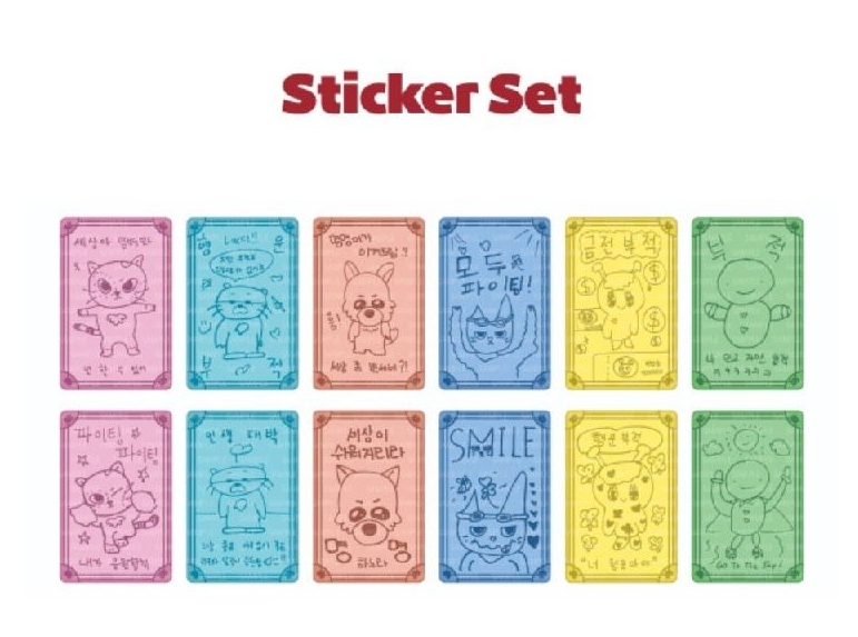 【二販/要等】符咒貼紙 / SET