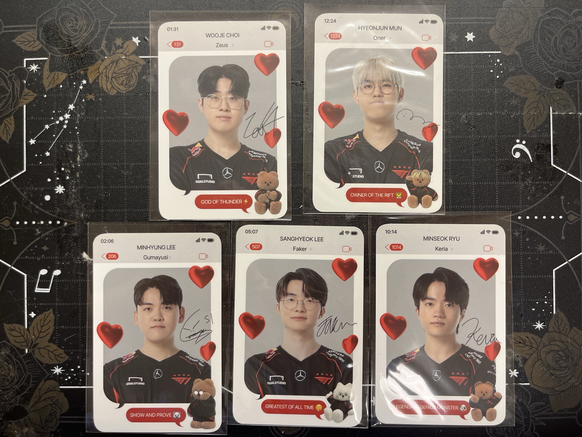 [𝐓𝟏] earpearp聯名 代言卡 