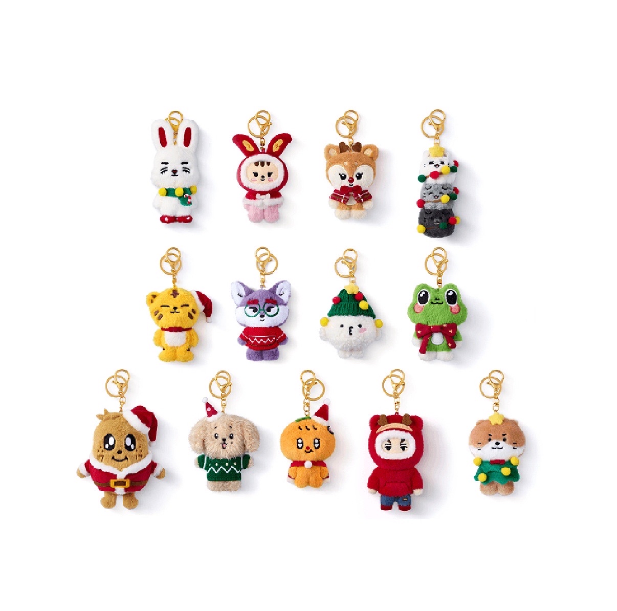 MINITEEN聖誕限定絨毛吊飾｜二販（免二補）