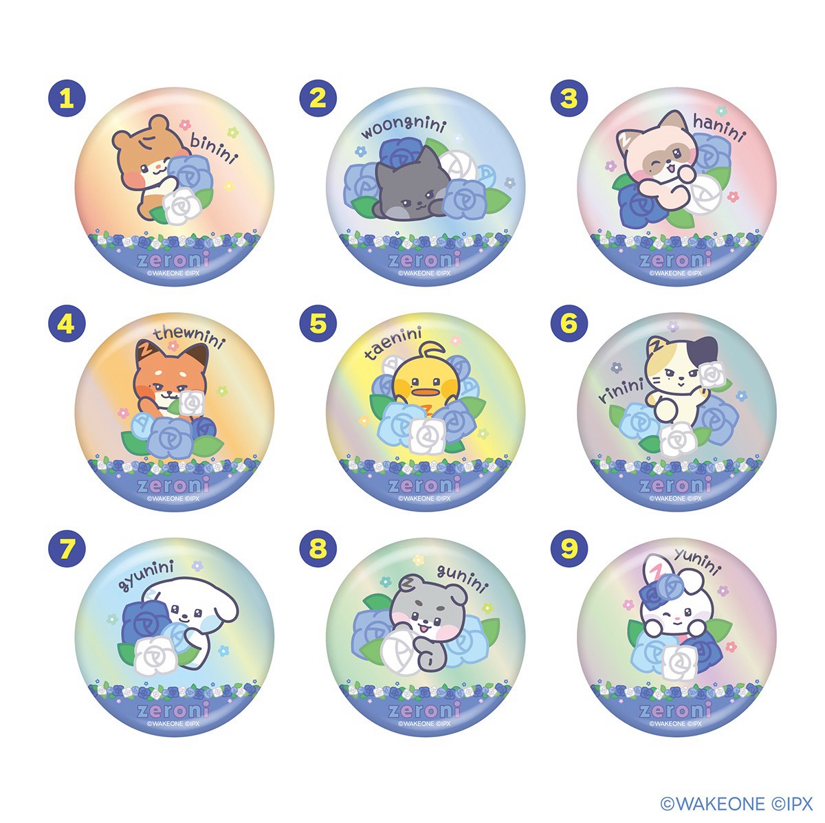 日本zeroni徽章｜修/旭