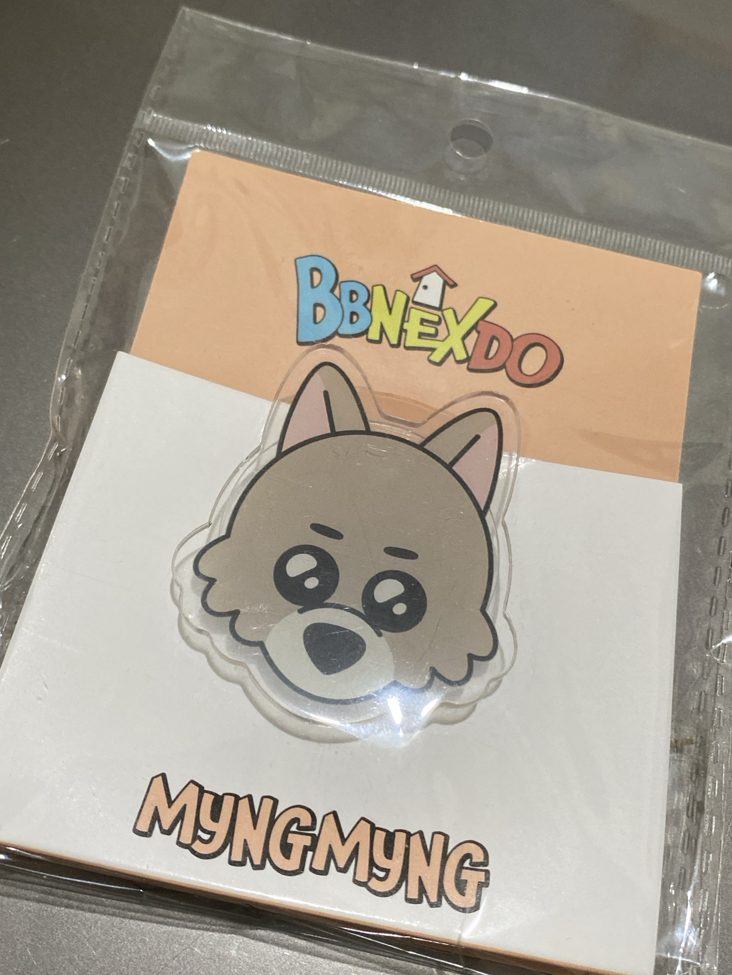 BBNEXDO 手機支架 橘色底座 MYNGMYNG