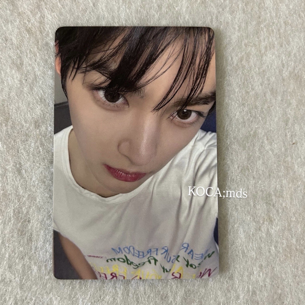 安乾鎬小卡  迷一 yzy 3.0 幸運卡 