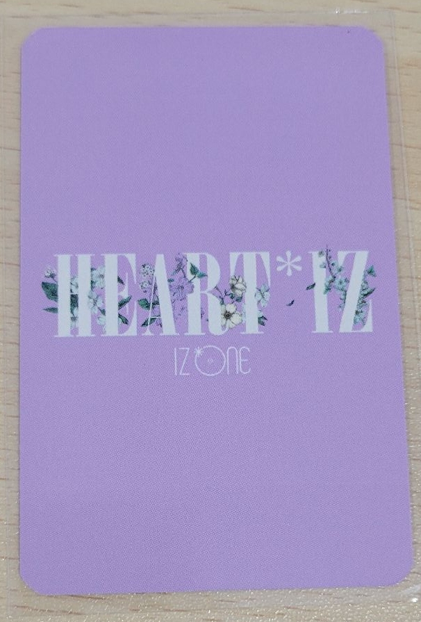 HEART*IZ  張員瑛 簽售卡 IVE