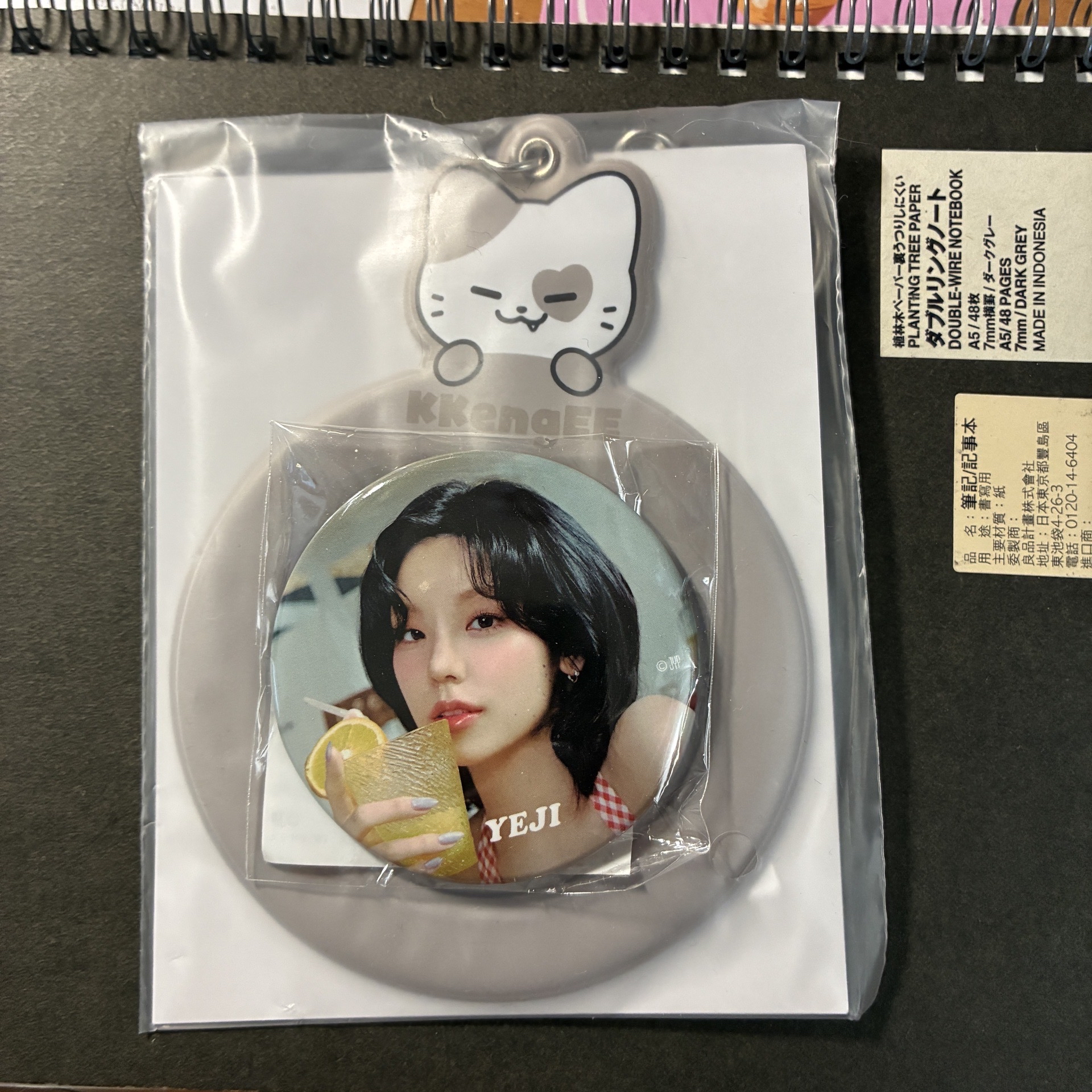 ITZY｜黃禮志 KKengEE 徽章+徽章套