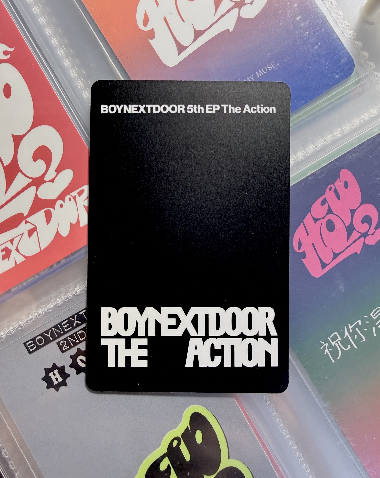 ❇️ The Action 環球 預售 特典卡 明宰鉉