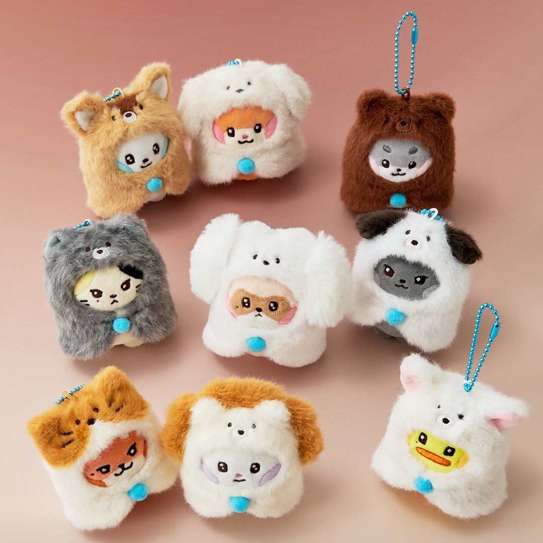 Zeroni 動物吊飾娃 愛心磁吸娃 收納包 動物中娃