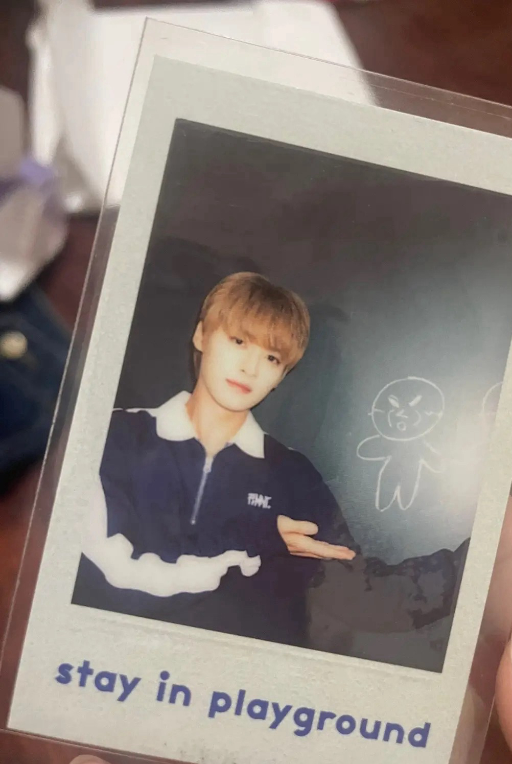 stray kids playground 操場拍立得 李旻浩 小皺人