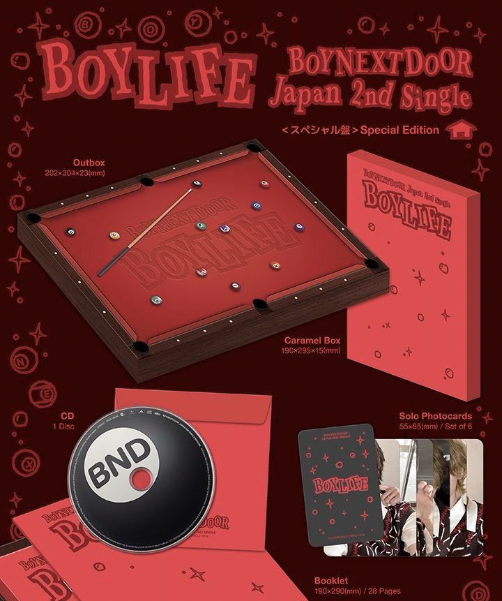 BOYNEXTDOOR BOYLIFE 特別盤