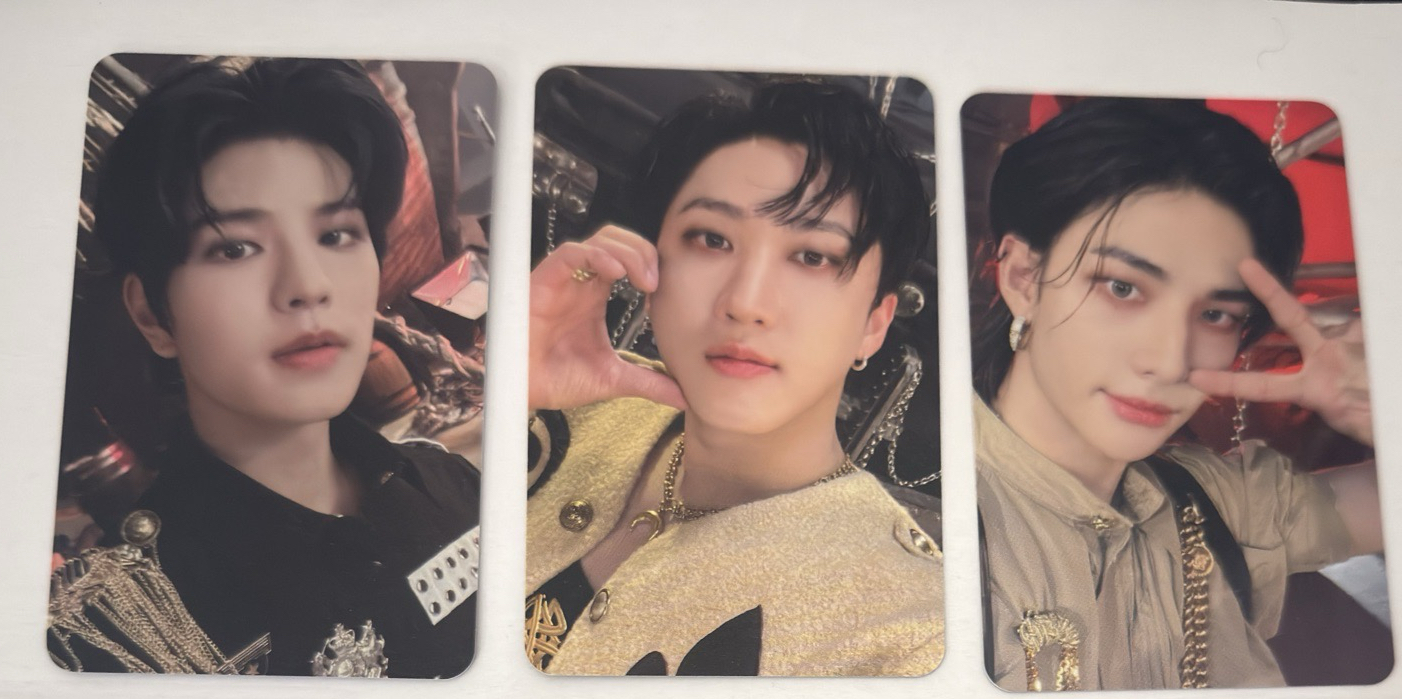 Stray kids 樂-STAR mp 特典卡 鉉辰 彰彬 昇玟