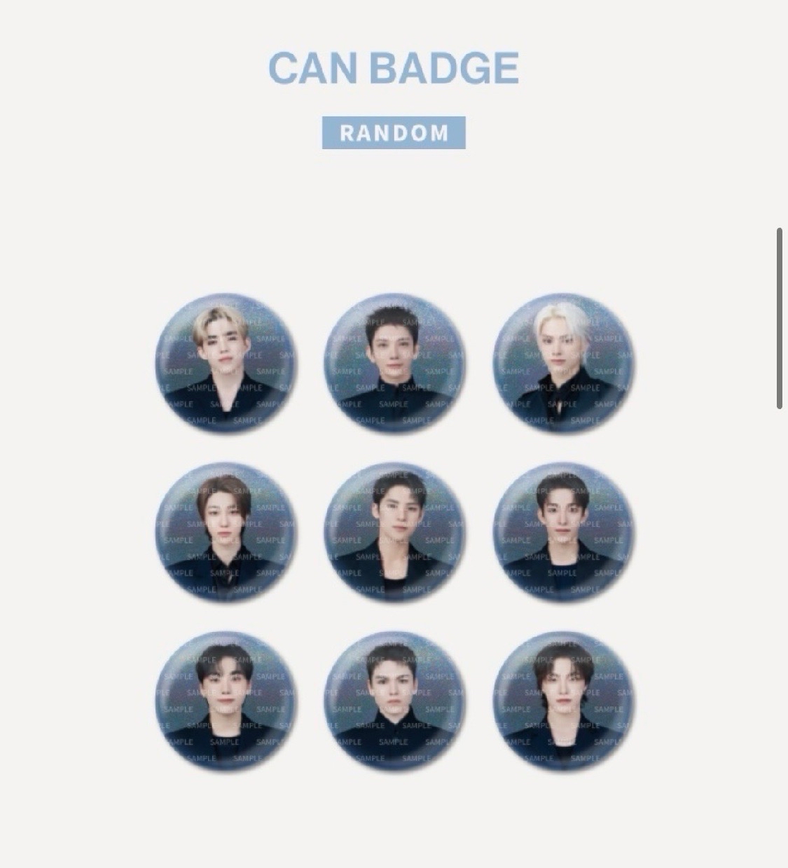 ❤️New_ 日巡 徽章 秀/碩/寛/率