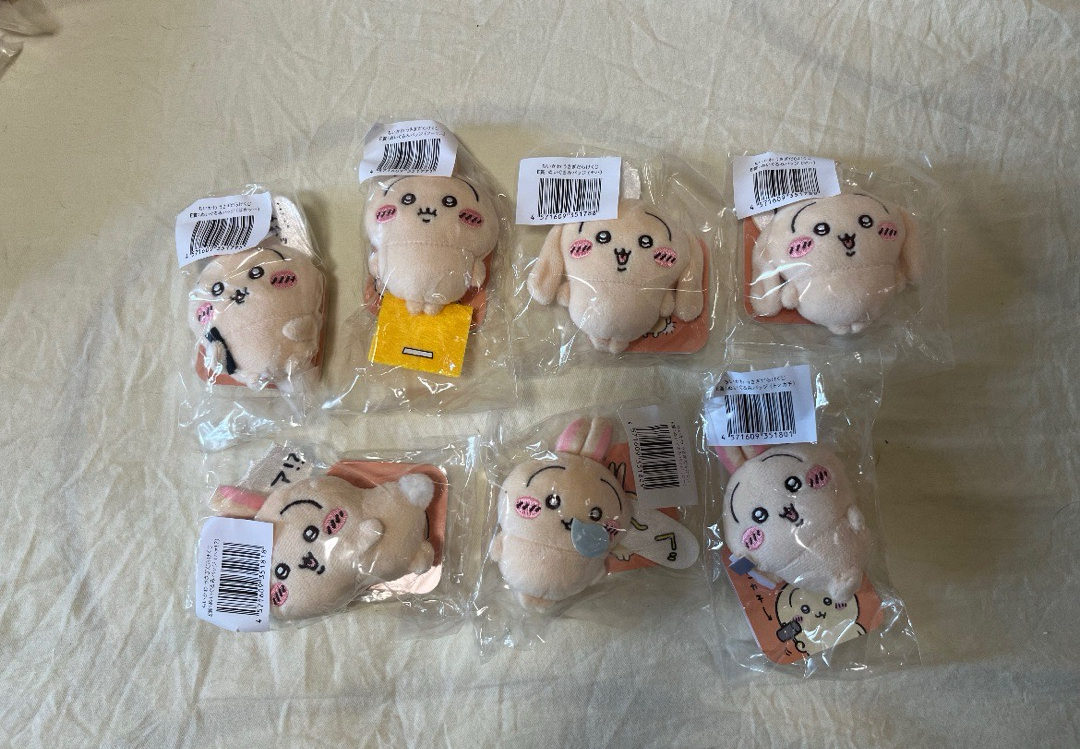 兔兔一番賞 SS娃 E賞玩偶別針