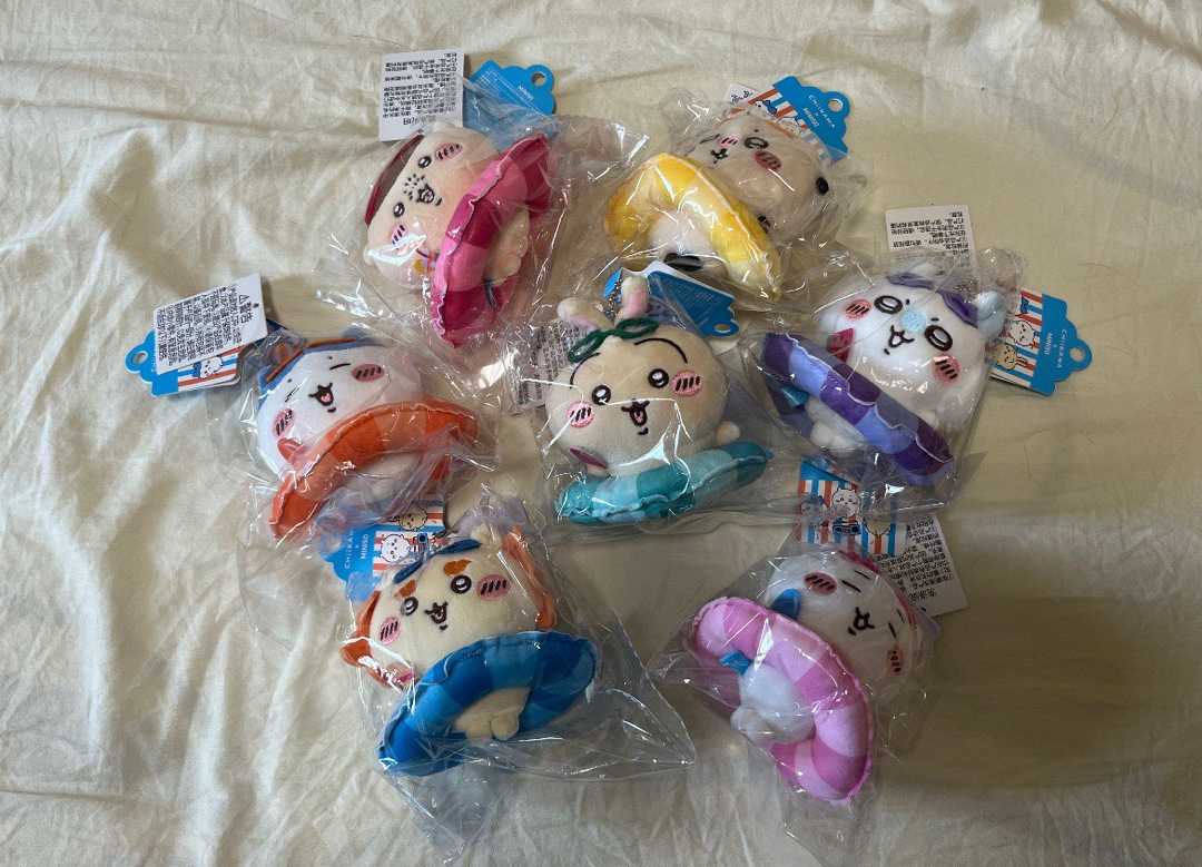 MINISO 吊娃 夏日泳圈掛件