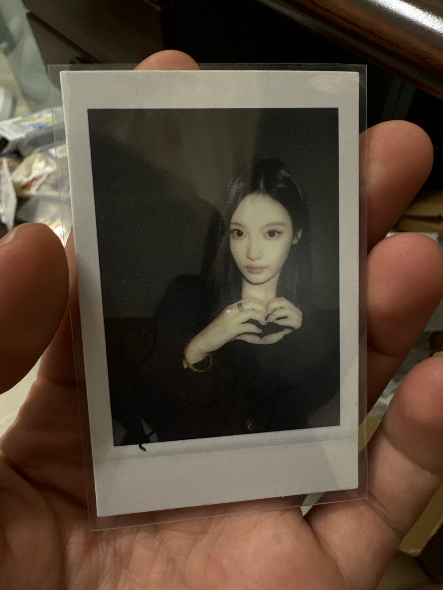 aespa mini6 richman sr星河特典拍立得 寧寧