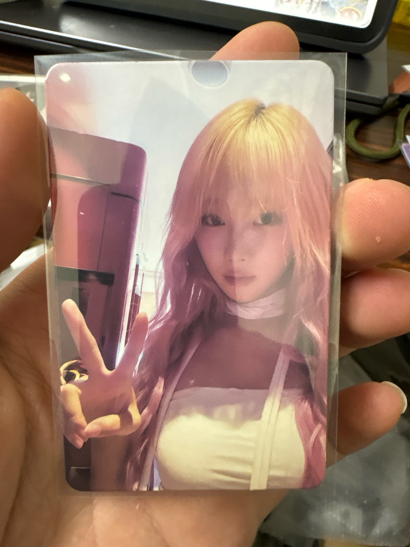 aespa giselle Giselle kms 簽售卡 上海whiplash mini5