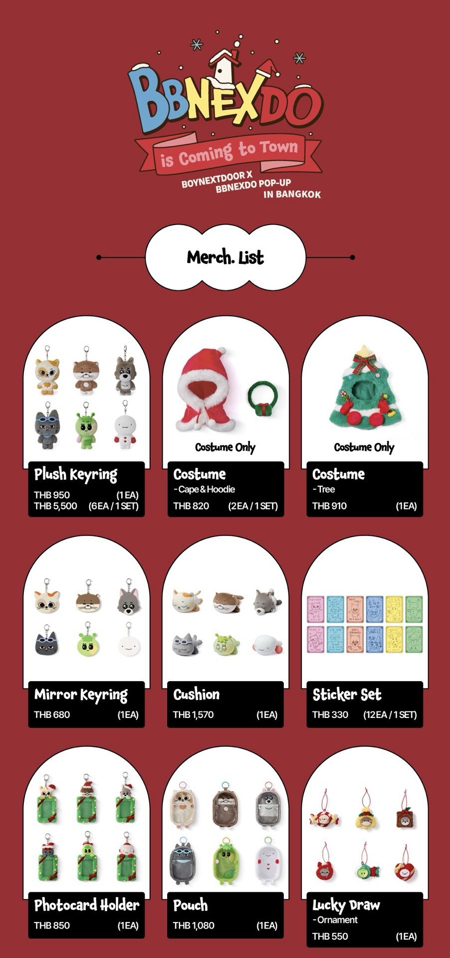 is Coming to Town 曼谷限定聖誕快閃店