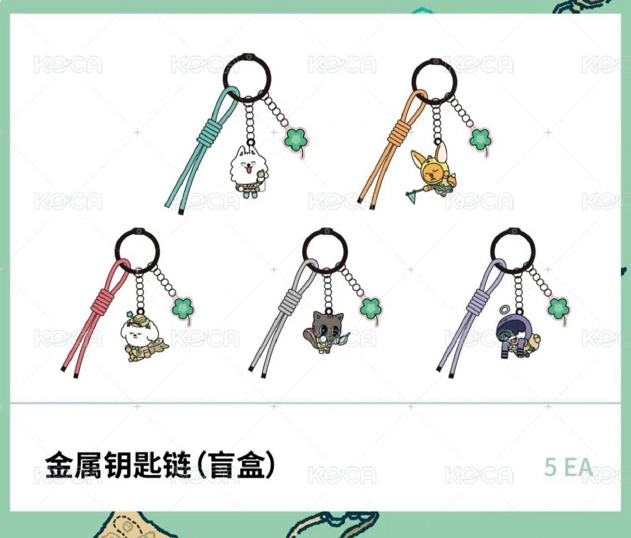 （全新未拆-松喵款）FINDING MOA 鑰匙圈吊飾 線下實體快閃店